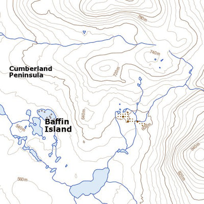 Natural Resources Canada Unnamed, NU (026O12 Toporama) digital map