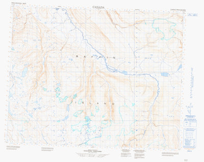 Natural Resources Canada Unnamed, NU (037G10 CanMatrix) digital map