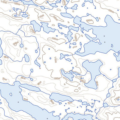 Natural Resources Canada Unnamed, NU (046E05 Toporama) digital map