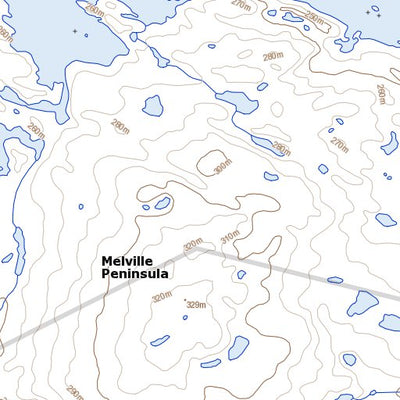 Natural Resources Canada Unnamed, NU (046N07 Toporama) digital map