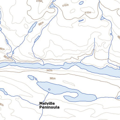 Natural Resources Canada Unnamed, NU (046N11 Toporama) digital map