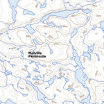 Natural Resources Canada Unnamed, NU (046N14 Toporama) digital map