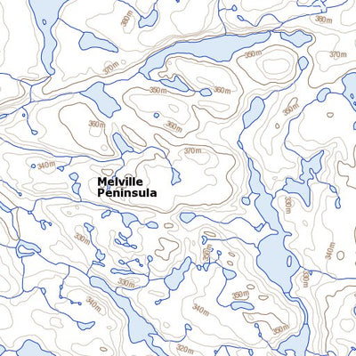 Natural Resources Canada Unnamed, NU (046N14 Toporama) digital map