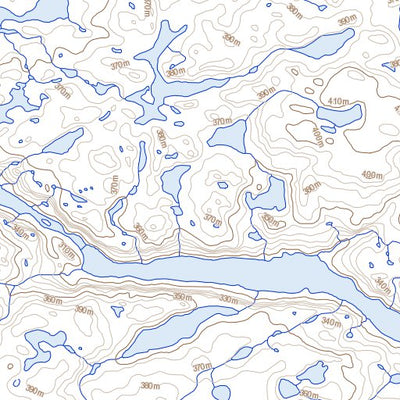 Natural Resources Canada Unnamed, NU (046N14 Toporama) digital map