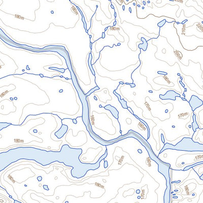 Natural Resources Canada Unnamed, NU (046O08 Toporama) digital map