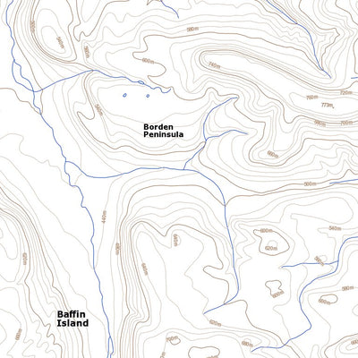 Natural Resources Canada Unnamed, NU (048D06 Toporama) digital map