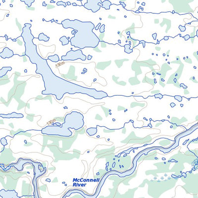 Natural Resources Canada Unnamed, NU (055E04 Toporama) digital map