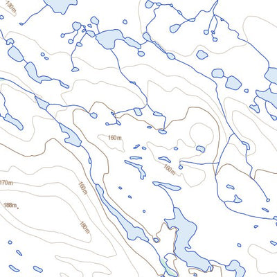 Natural Resources Canada Unnamed, NU (055O03 Toporama) digital map