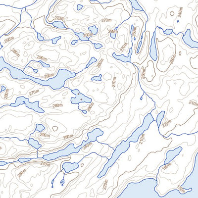 Natural Resources Canada Unnamed, NU (056O16 Toporama) digital map