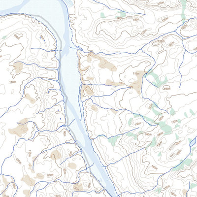 Natural Resources Canada Unnamed, NU (057B08 Toporama) digital map