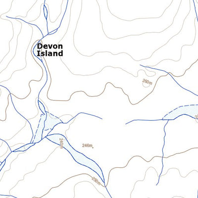 Natural Resources Canada Unnamed, NU (058H06 Toporama) digital map