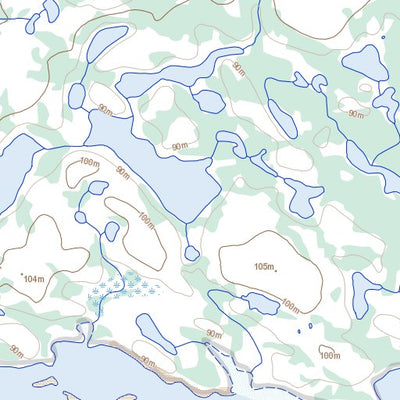 Natural Resources Canada Unnamed, NU (066B12 Toporama) digital map