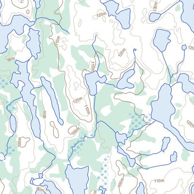 Natural Resources Canada Unnamed, NU (066I07 Toporama) digital map