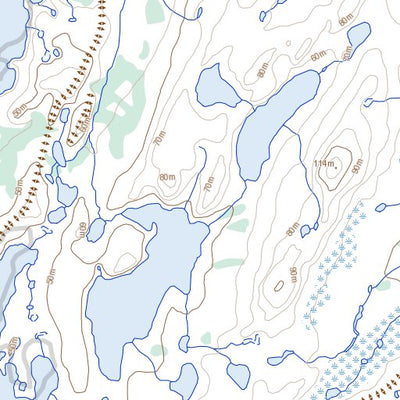 Natural Resources Canada Unnamed, NU (066I16 Toporama) digital map