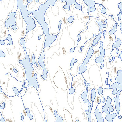 Natural Resources Canada Unnamed, NU (066K11 Toporama) digital map