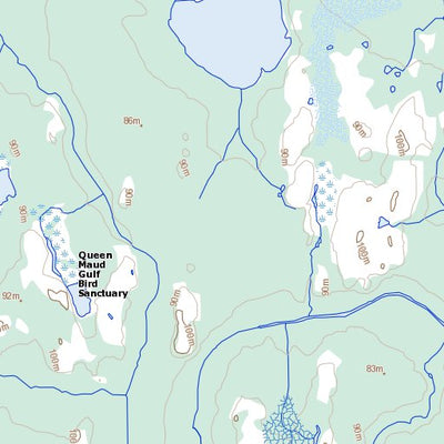 Natural Resources Canada Unnamed, NU (066M12 Toporama) digital map