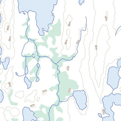 Natural Resources Canada Unnamed, NU (066P03 Toporama) digital map
