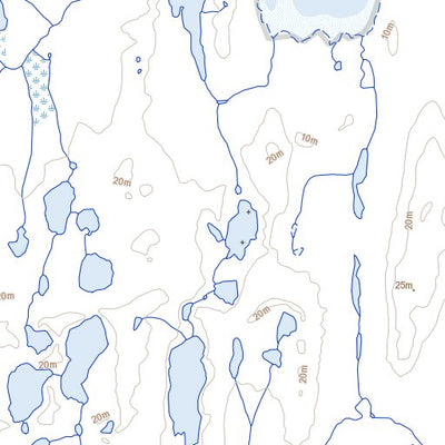 Natural Resources Canada Unnamed, NU (066P08 Toporama) digital map