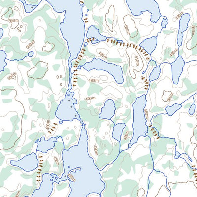 Natural Resources Canada Unnamed, NU (076F12 Toporama) digital map