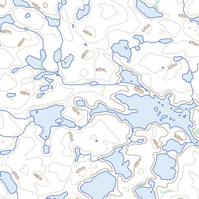 Natural Resources Canada Unnamed, NU (076F14 Toporama) digital map