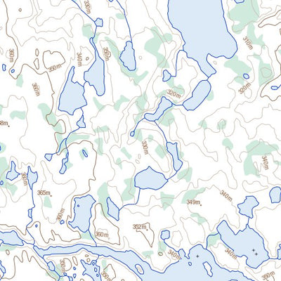 Natural Resources Canada Unnamed, NU (076J07 Toporama) digital map