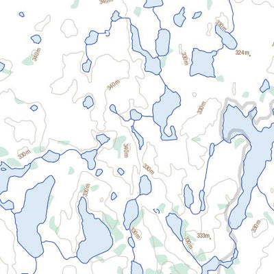 Natural Resources Canada Unnamed, NU (076J08 Toporama) digital map