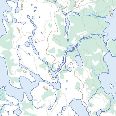 Natural Resources Canada Unnamed, NU (076O15 Toporama) digital map