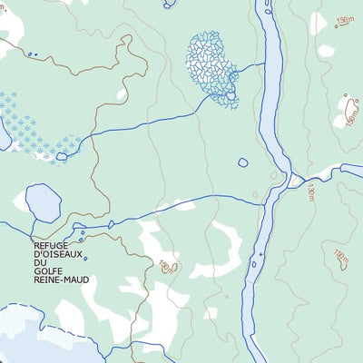 Natural Resources Canada Unnamed, NU (076P01 Toporama) digital map