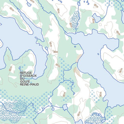 Natural Resources Canada Unnamed, NU (076P10 Toporama) digital map