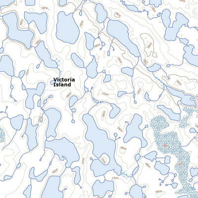 Natural Resources Canada Unnamed, NU (077C11 Toporama) digital map
