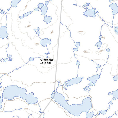 Natural Resources Canada Unnamed, NU (077D13 Toporama) digital map