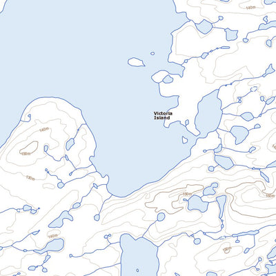 Natural Resources Canada Unnamed, NU (077E07 Toporama) digital map