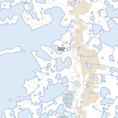 Natural Resources Canada Unnamed, NU (077E09 Toporama) digital map