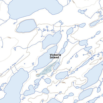 Natural Resources Canada Unnamed, NU (077H04 Toporama) digital map