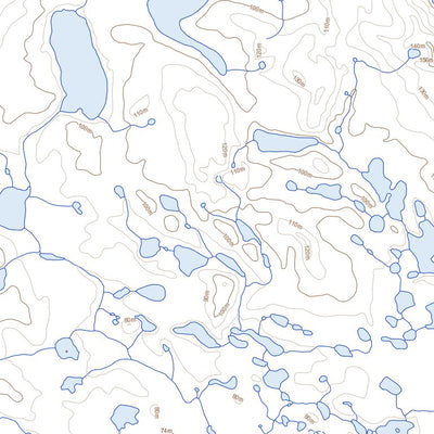 Natural Resources Canada Unnamed, NU (077H07 Toporama) digital map