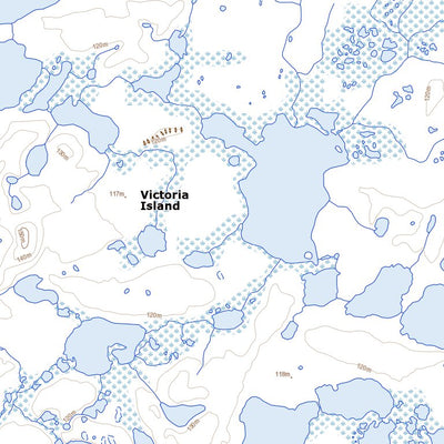 Natural Resources Canada Unnamed, NU (077H14 Toporama) digital map