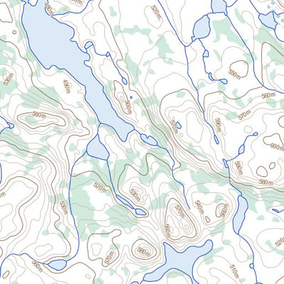 Natural Resources Canada Unnamed, NU (086I11 Toporama) digital map