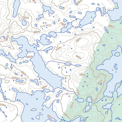 Natural Resources Canada Unnamed, NU (086I16 Toporama) digital map