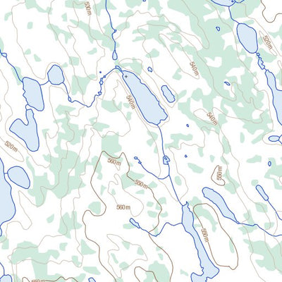 Natural Resources Canada Unnamed, NU (086J09 Toporama) digital map