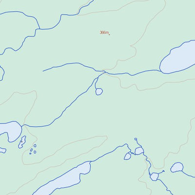 Natural Resources Canada Unnamed, NU (086M14 Toporama) digital map