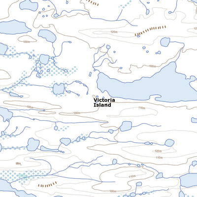 Natural Resources Canada Unnamed, NU (087D01 Toporama) digital map
