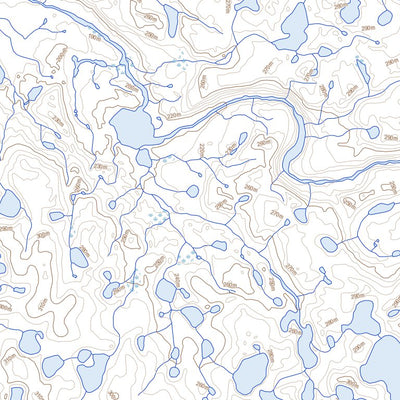 Natural Resources Canada Unnamed, NU (087D12 Toporama) digital map