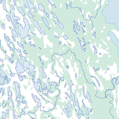 Natural Resources Canada Unnamed, ON (043J12 Toporama) digital map