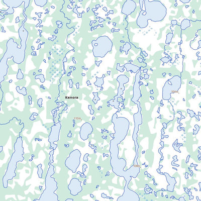 Natural Resources Canada Unnamed, ON (043K05 Toporama) digital map