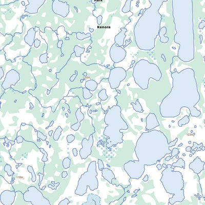 Natural Resources Canada Unnamed, ON (043M07 Toporama) digital map