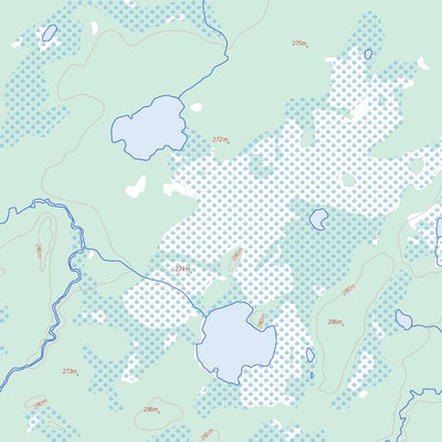Natural Resources Canada Unnamed, ON (053G12 Toporama) digital map