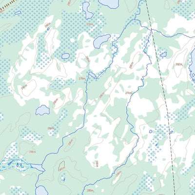 Natural Resources Canada Unnamed, ON (053G12 Toporama) digital map