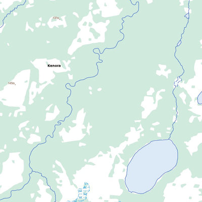 Natural Resources Canada Unnamed, ON (053I06 Toporama) digital map