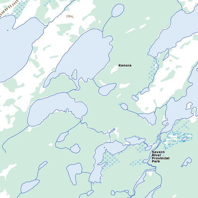 Natural Resources Canada Unnamed, ON (053J02 Toporama) digital map