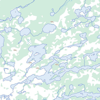 Natural Resources Canada Unnamed, ON (053J14 Toporama) digital map